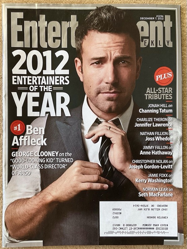 Entertainment Weekly Magazine LOT of 5 Issues 2012 & 2013 - GOOD to ACCEPT COND gallery