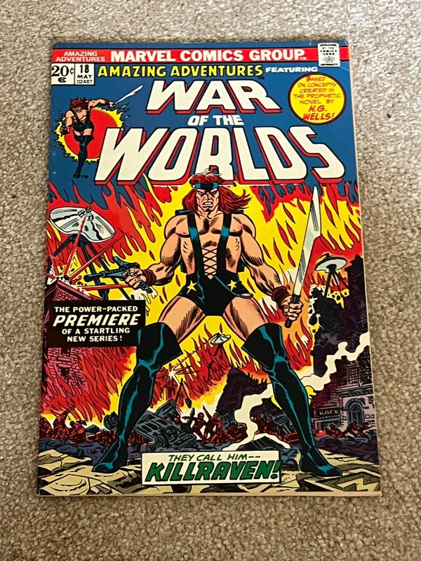 Amazing Adventures 18 1st Killraven (1973) - Marvel Comics key 1st issue FN gallery