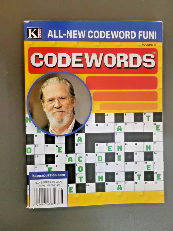 Codewords -by Kappa – All-New Codeword Fun! – Volume 18