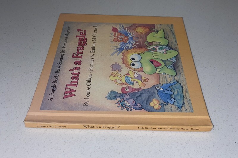 WHAT'S A FRAGGLE ROCK STORY MUPPET PRESS JIM HENSON BOOK KIDS VINTAGE 1984 HC gallery
