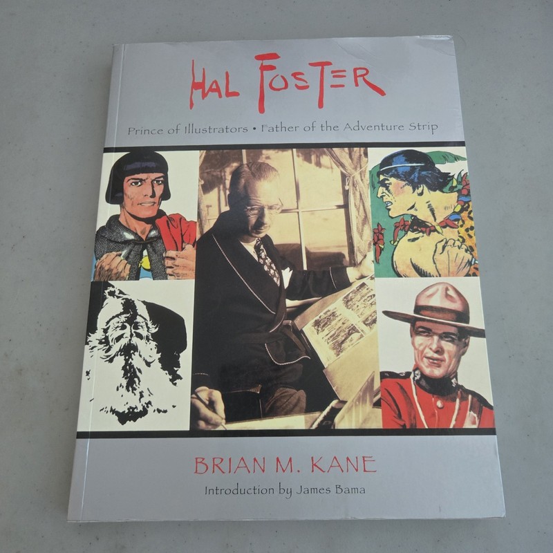 Hal Foster – Prince of Illustrators 2001 SC Vtg Illustration Art Comics *Flaw