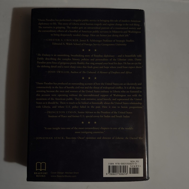 Embassy : A Story of War and Diplomacy by Dante Paradiso (2016, eBook) gallery