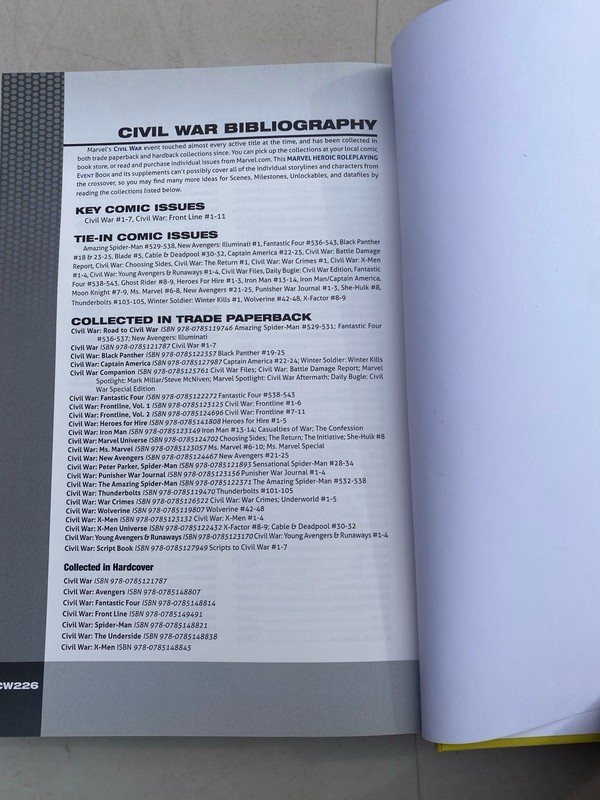 Civil War Heroic Roleplaying Event Book Margaret Weis 2012 HC gallery