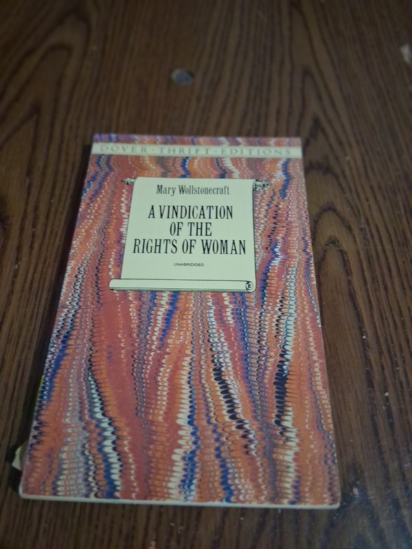 A Vindication of the Rights of Women by Mary Wollenstonecraft