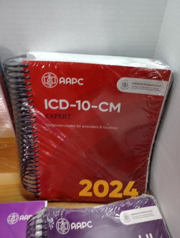 AAPC BUNDLE ICD 10-CM Expert 2024 CPT 2024 HCPCS Level II -24 OBGYN Coding Books gallery