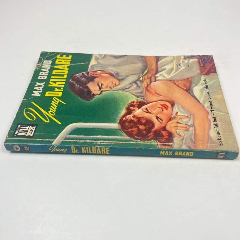 Map Back #329: Young Dr. Kildare 1st PB 1941 Max Brand, DELL Pulp Romance GGA gallery