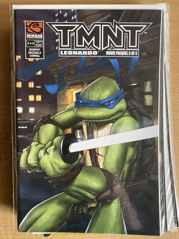 TMNT movie Prequel And Adaptation Set Mirage 2007 Rare! 1#2#3#4#5 new mint 9.8 gallery
