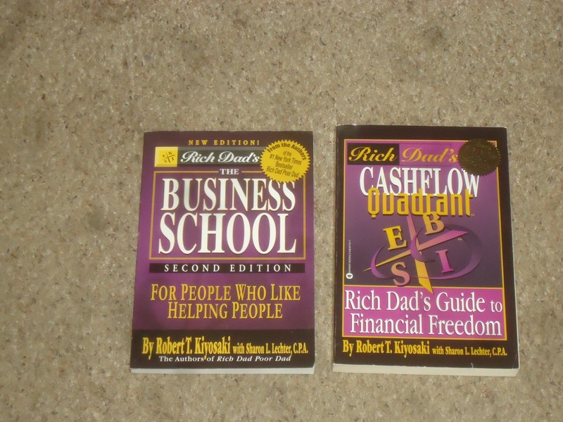 Lot 10 Rich Dad Poor Dad Finance Business Books Robert T. Kiyosaki Advisors gallery