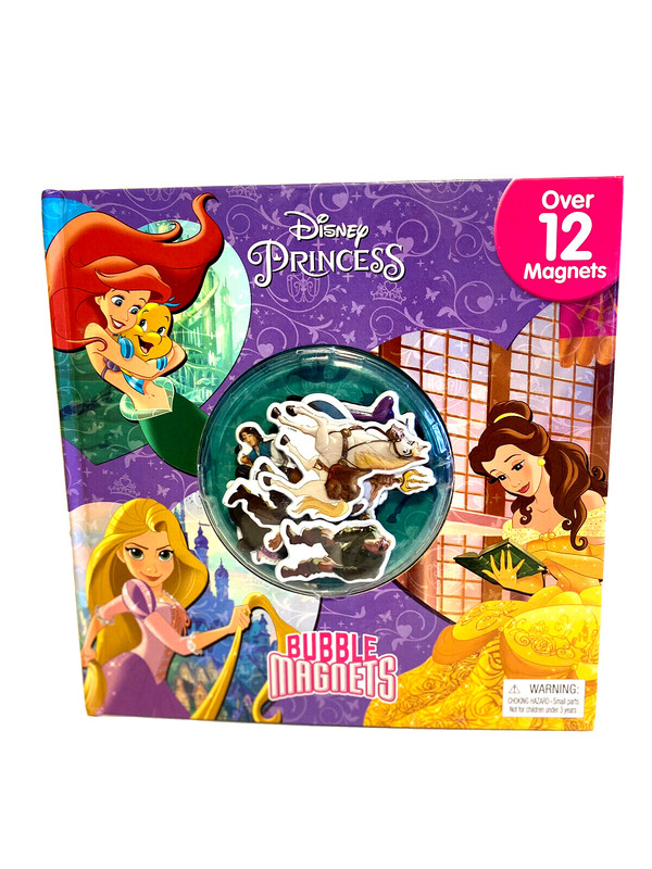Disney Princess Bubble Magnet Activity Book 3 years and up