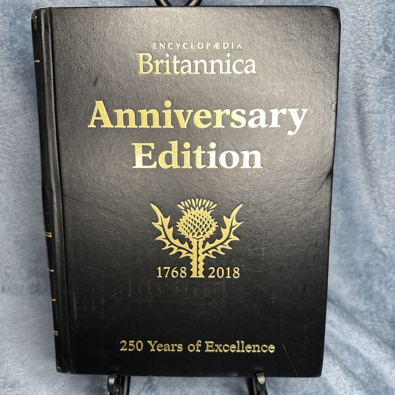 Britannica Encyclopedia 250th Anniversary Edition 1768-2018 RARE #16217