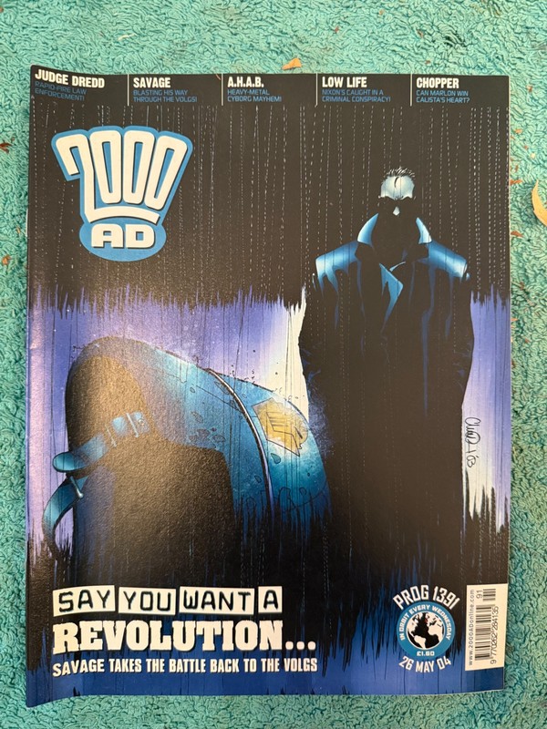 2000AD Comic Judge Dredd ~ PROG 1391 – 9.6 Near Mint+ to 9.0 Near Mint/Very Fine