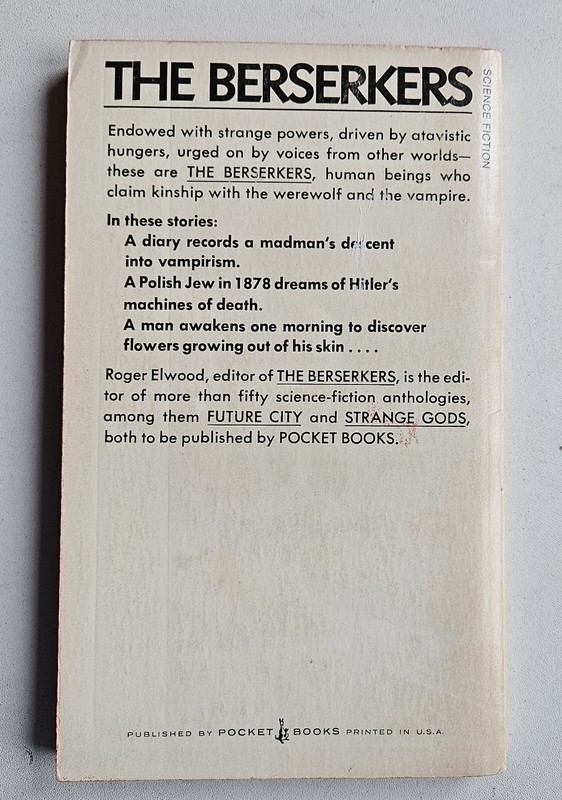 The Berserkers Fantasy Horror Collection 1974 Paperback Blish Malzberg Nolan gallery