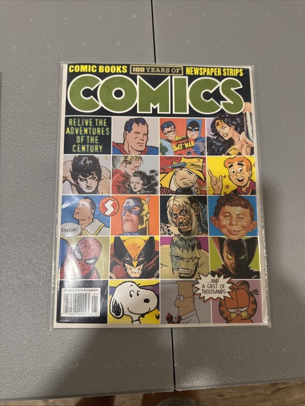 100 Years of Comics (1999, Starlog) – Full Color – Batman, Spiderman, Superman