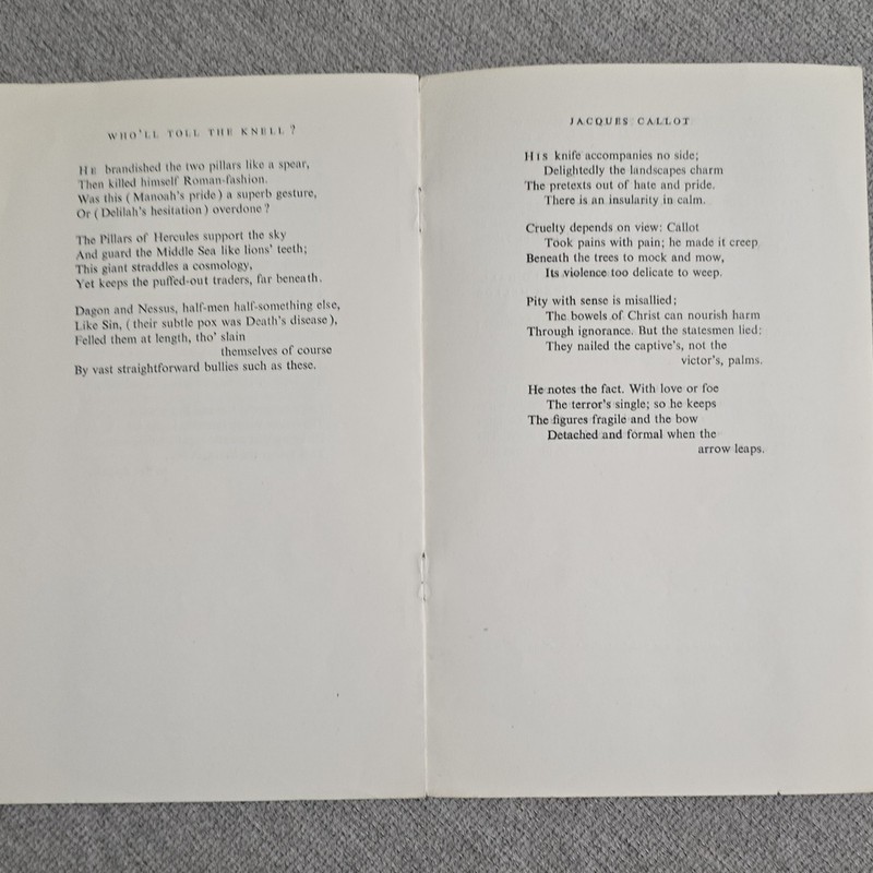 A. Alvarez The Fantasy Poets No. 15 Paperback 1952 Fantasy Press Staple Bound gallery