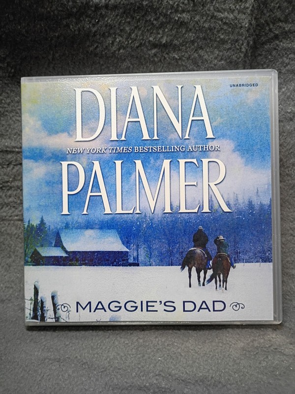 Diana Palmer Maggie’s Dad CD Audiobook Brilliance Audio Unabridged 6 CDs