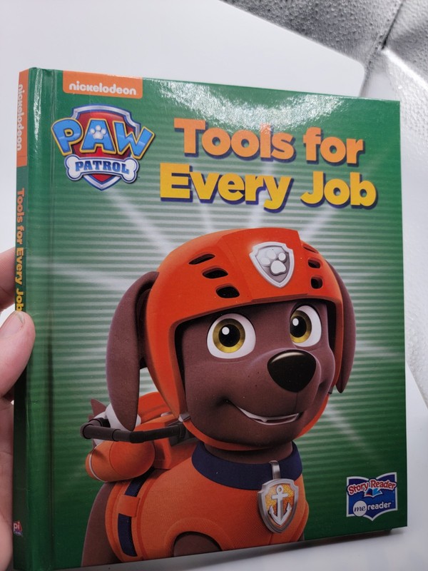 Me Reader Nickelodeon Paw Patrol Tools For Every Job Book