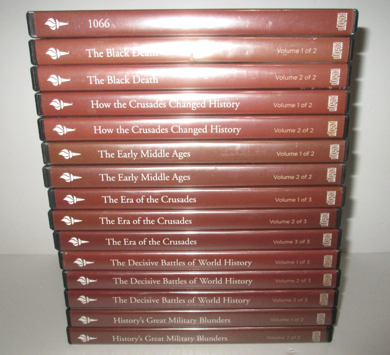 The Great Courses: Medieval History CD Lot (7 Sets) The Teaching Company