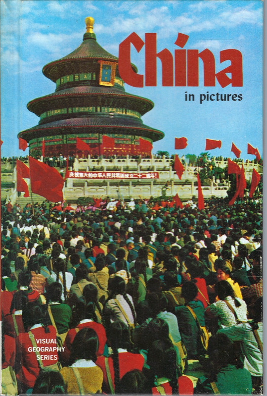 China in Pictures (Visual Geography Series) 1977 Joanna Moore HC Vintage