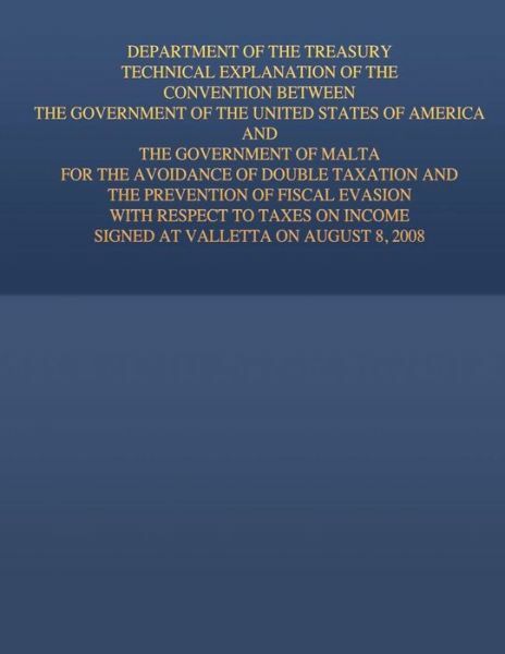 Department Of The Treasury Technical Explanation Of The Convention Between …