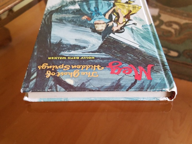 Meg ~ The Ghost Of Hidden Springs Vintage HC Book Whitman 1970 Holly Beth Walker gallery
