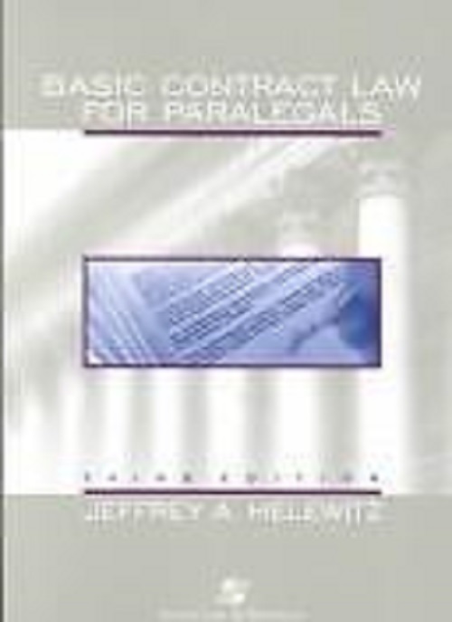 Basic Contract Law for Paralegals 3e Jeffrey A. Helewitz paperback 3rd ed