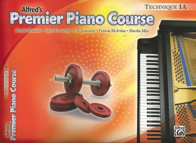 Alfred’s Premier Piano Course Technique Book-Level 1A For Piano