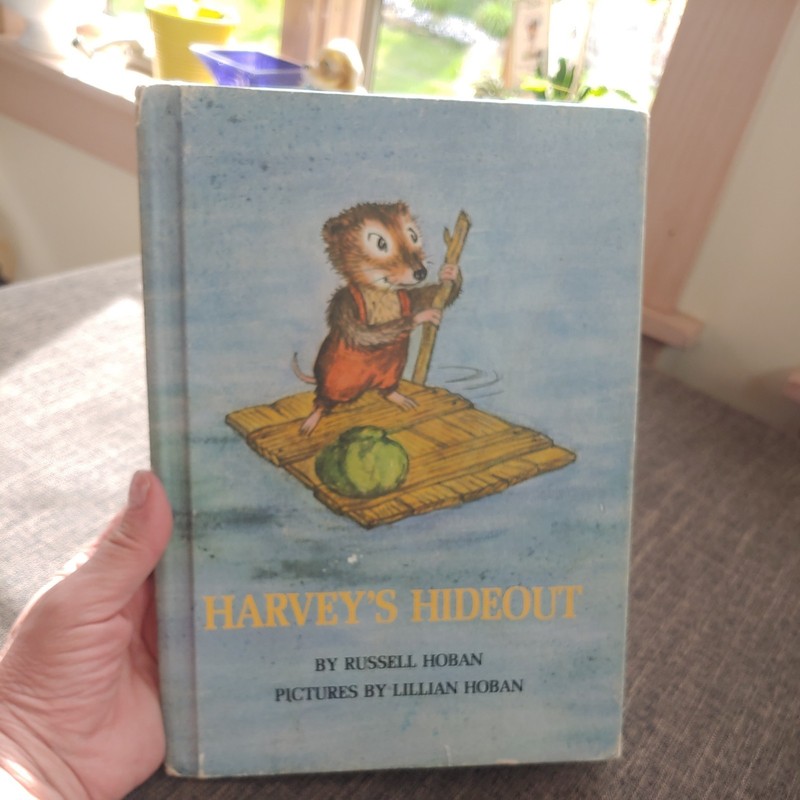 HARVEY’S HIDEOUT By Russell Hoban Pictures By Liallian Hoban 1969 1st Edition HC