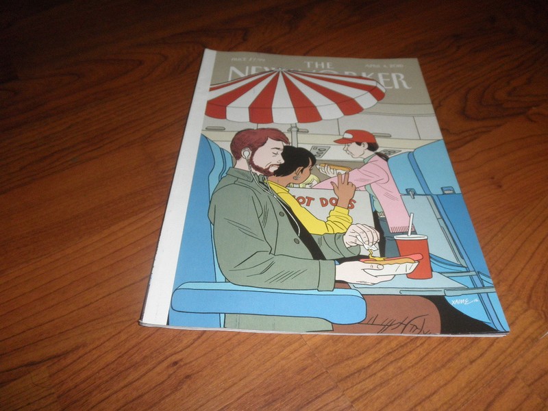 NEW YORKER MAGAZINE-June 23 ,2008-«Bun Voyage»-JAIME HERNANDEZ
