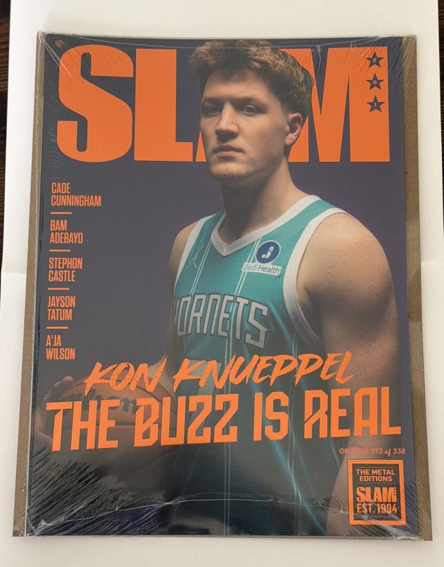 Sealed Slam Magazine Kon Knueppel Orange Metal # 273/338 limited edition
