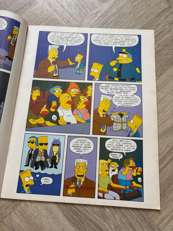 The Simpsons Comics UK Issue 65 April 2002 Comic gallery