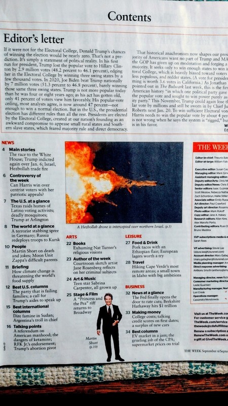 THE WEEK BEST OF U.S.& INTERNATIONAL MEDIA THE NEW BRAND 09/06/13/2024 MAGAZINE. gallery