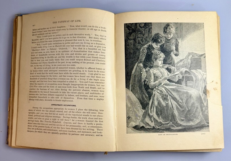 Antique Book 1894 The Pathway Of Life Rev T DeWitt Talmage Hardcover Illustrated gallery