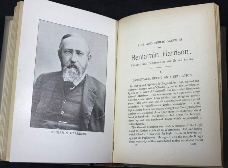 1892 MEN & ISSUES OF '92 WITH PHOTOGRAPHS OF OUR NATIONAL LEADERS ~ JAMES BOYD gallery