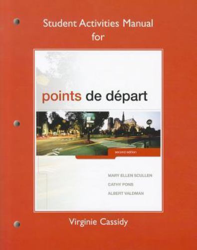Points De Départ, Paperback by Cassidy, Virginie; Scullen, Mary Ellen; Pons, …