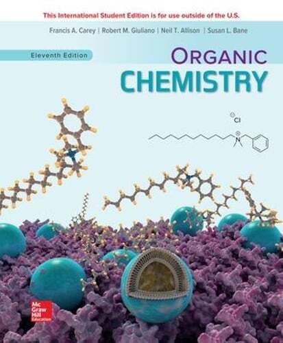 ISE ORGANIC CHEMISTRY by Francis Carey: Used