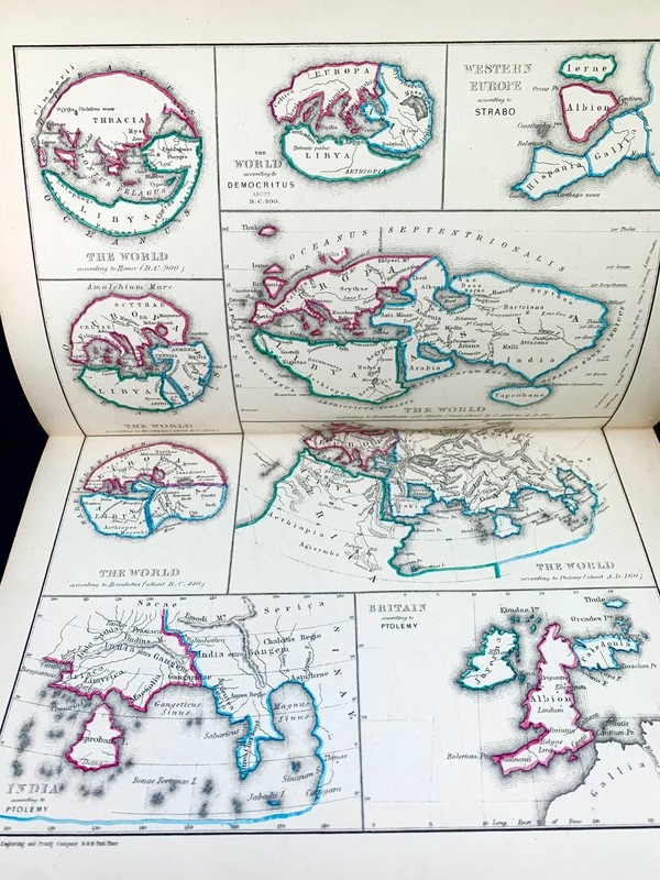 Long's Classical Atlas 52 Maps Atlas of Classical Geography William Hughes 1871 gallery