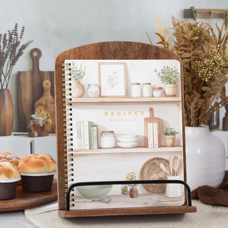 Beige Recipe Organizer - 106 Pages for Cherished Meals & Generational Flavors gallery