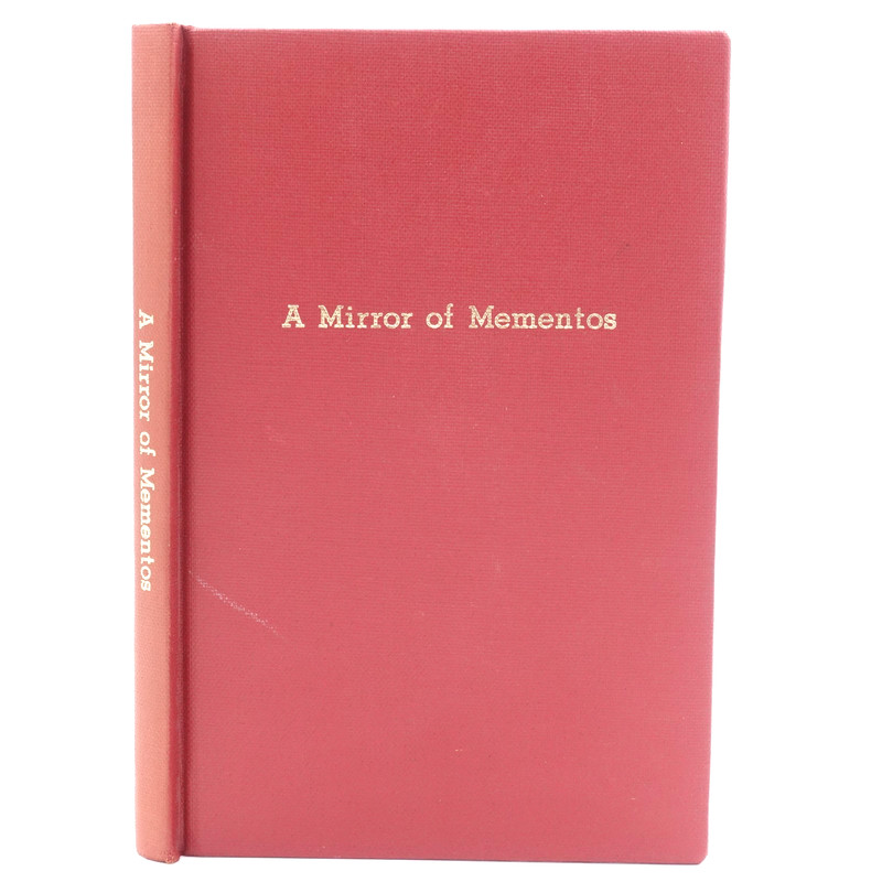 A Mirror of Mementos Ernest Powell Chapter Texas Poetry Society Marshall TX 1975