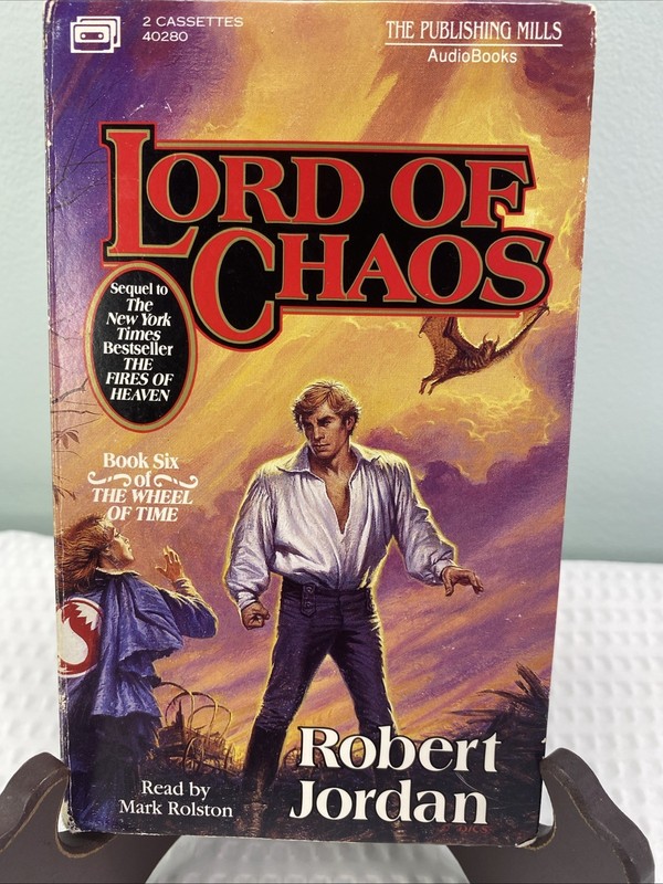 The Wheel of Time Ser.: Lord of Chaos by Robert Jordan (1994, Audio Cassette,…