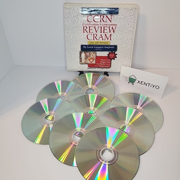 CCRN Review CRAM 8‑CD Audio Set Laura Gasparis Vonfrolio RN PhD – Exam Prep