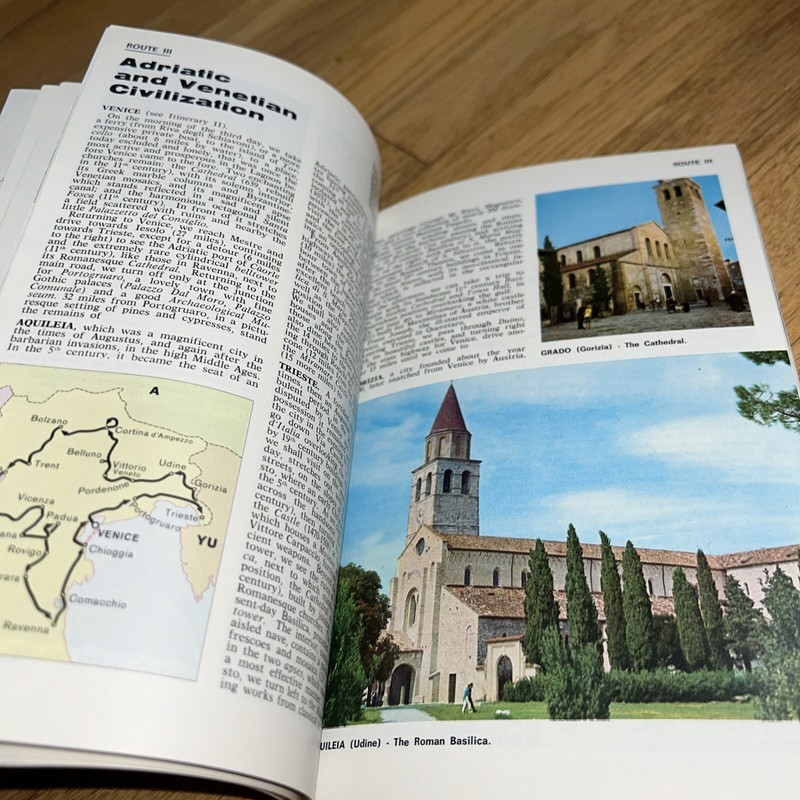 1969 A TRIP TO ITALY 128 Pages Different Itineraries ITALIAN STATE TOURISM Dept gallery