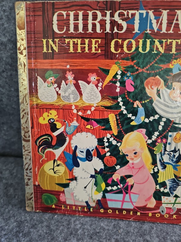 Christmas in the Country (Little Golden Book) - Hardcover - Good gallery