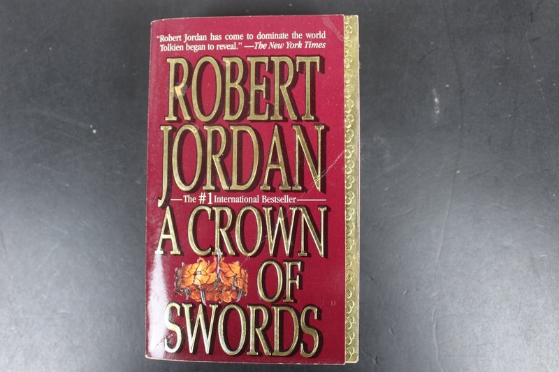 A Crown of Swords Robert Jordan 1997 First US Mass Market Edition TOR Fantasy PB