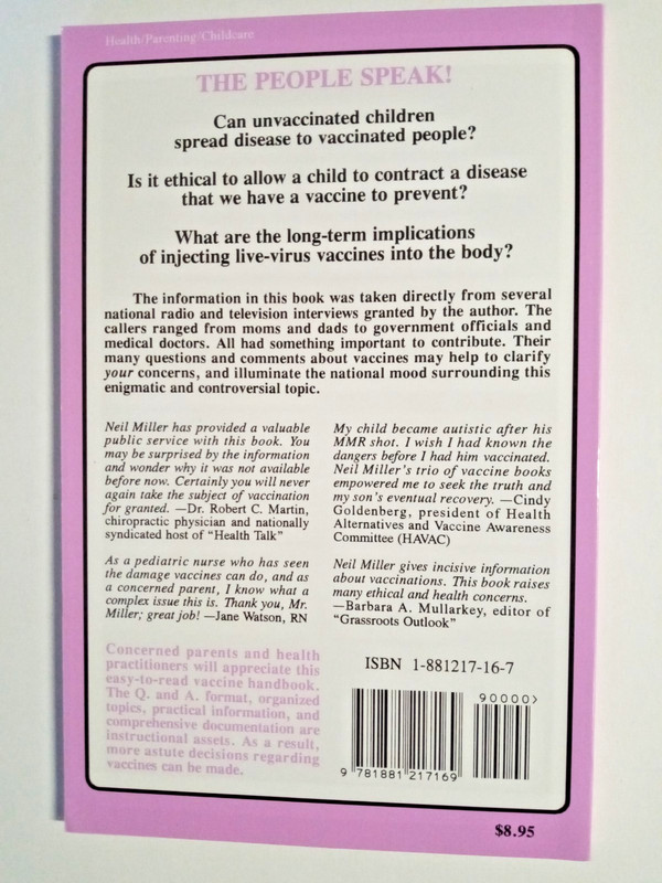 Immunizations: The People Speak! by Neil Z Miller gallery