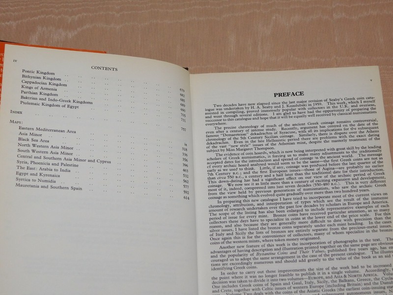 VINTAGE COIN BOOK 1979 GREEK COINS and THEIR VALUES by DAVID SEAR gallery