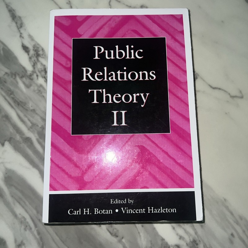 Routledge Communication Ser.: Public Relations Theory II by Vincent Hazleton…