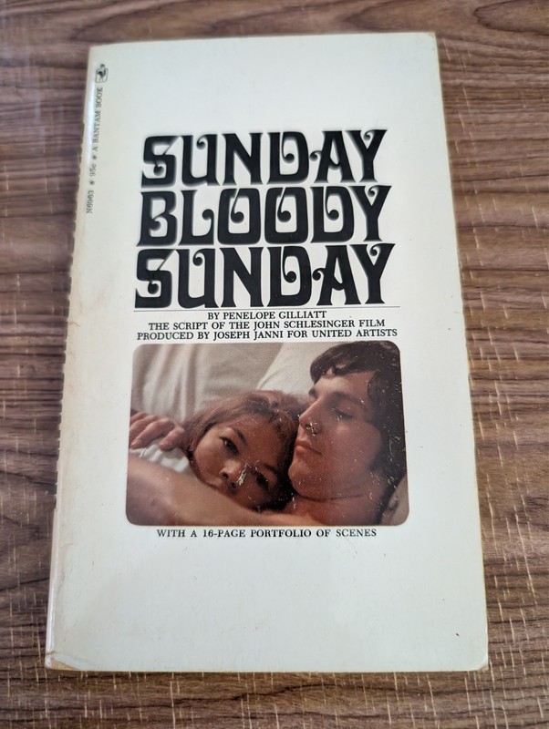 *Sunday Bloody Sunday* By Penelope Gilliatt 1971 paperback