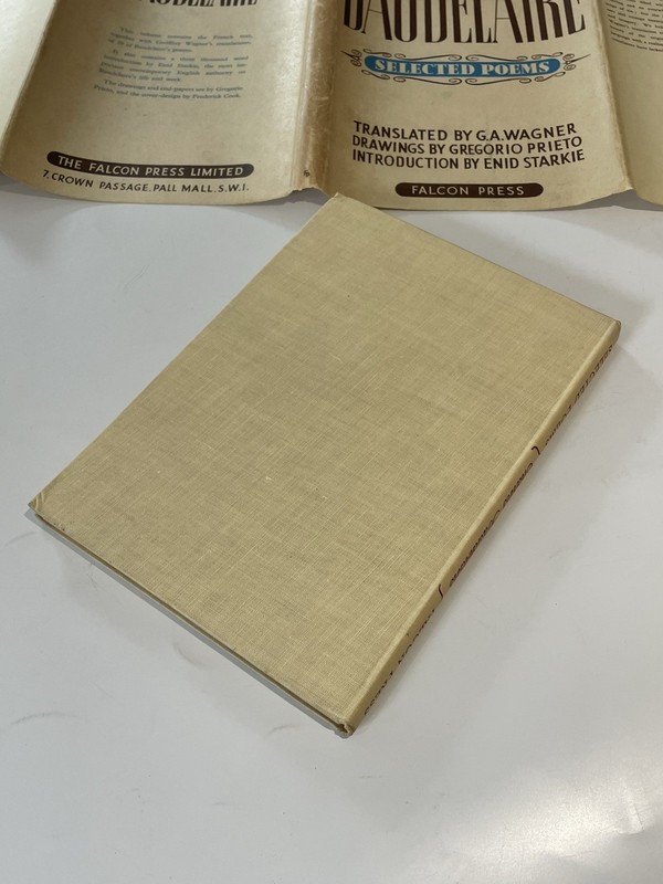 Charles Baudelaire: Selected Poems Falcon Press 1st ed 1946 Illustrations gallery