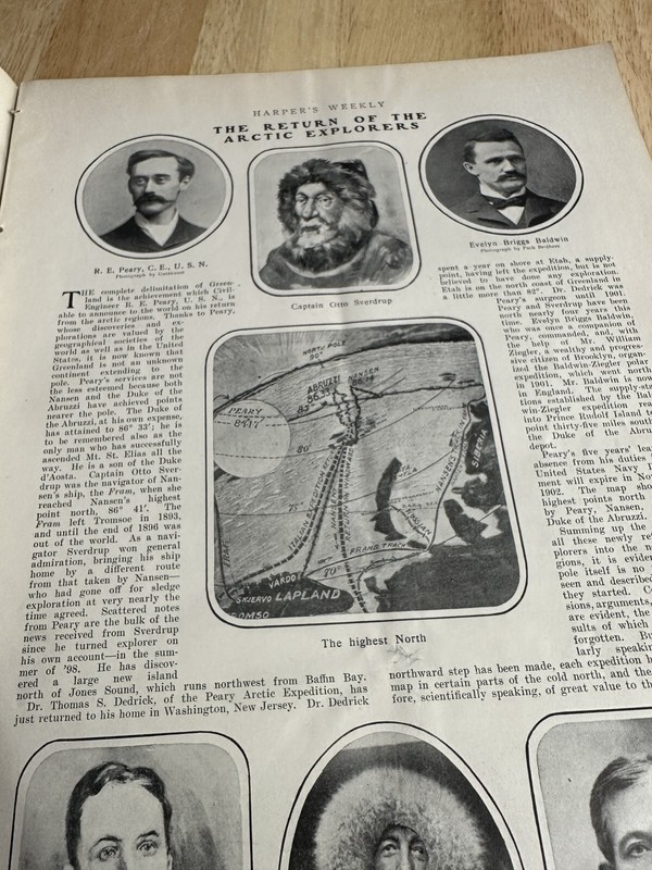 HARPERS WEEKLY 1902 Americans of Tomorrow ROBERT W. CHAMBERS See Contents gallery
