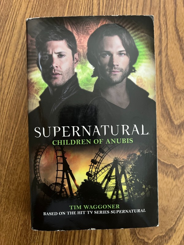 GOOD Supernatural – Children of Anubis by Tim Waggoner (2019, Mass Market)